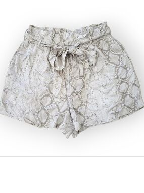 Bella Dahl Women's Snake Print Shorts Size Small NWOT
